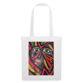 Luminous Portrait Mosaic - Tote Bag - white - Front