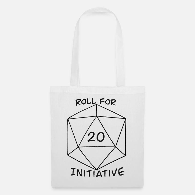 Roll for Initiative - Tote Bag - white