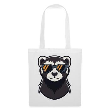 Furet Cool - Sac en tissu - blanc - Devant