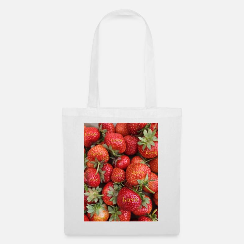Strawberries - Tote Bag - white