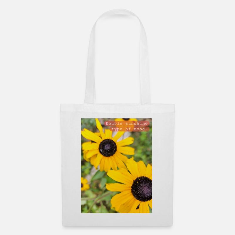 Double sunshine - Tote Bag - white