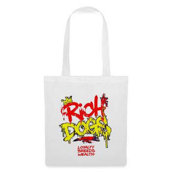 Rich Dogs Graffiti Crown - Tote Bag - white - Front