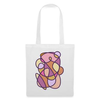 Modern abstract design - Tote Bag - white - Front
