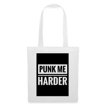 Punk Me Harder  - Stoffbeutel - Weiß - Vorne