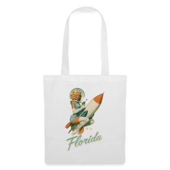 Retro Florida - Stoffbeutel - Weiß - Vorne