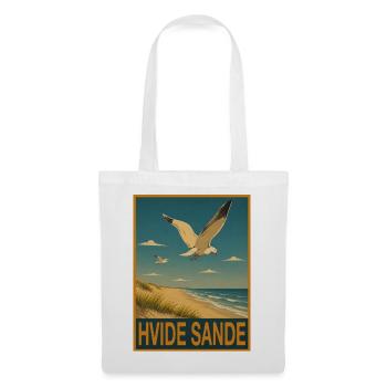 Hvide Sande - Stoffbeutel - Weiß - Vorne
