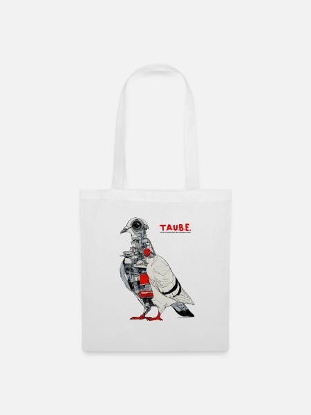 T.A.U.B.E. - Stoffbeutel - Weiß