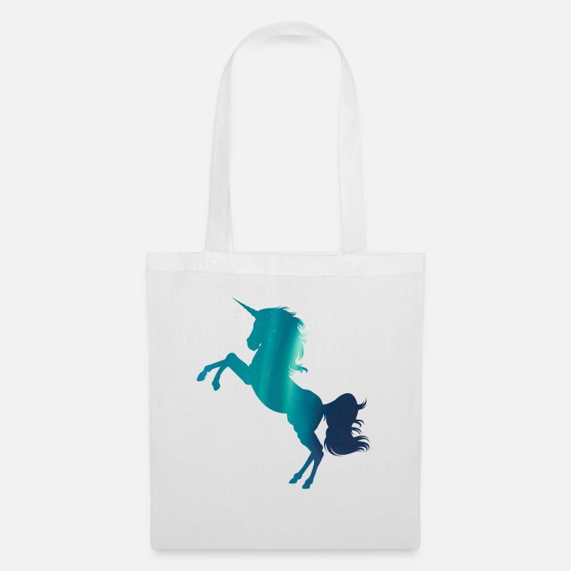 Einhorn - Stoffbeutel - Weiß