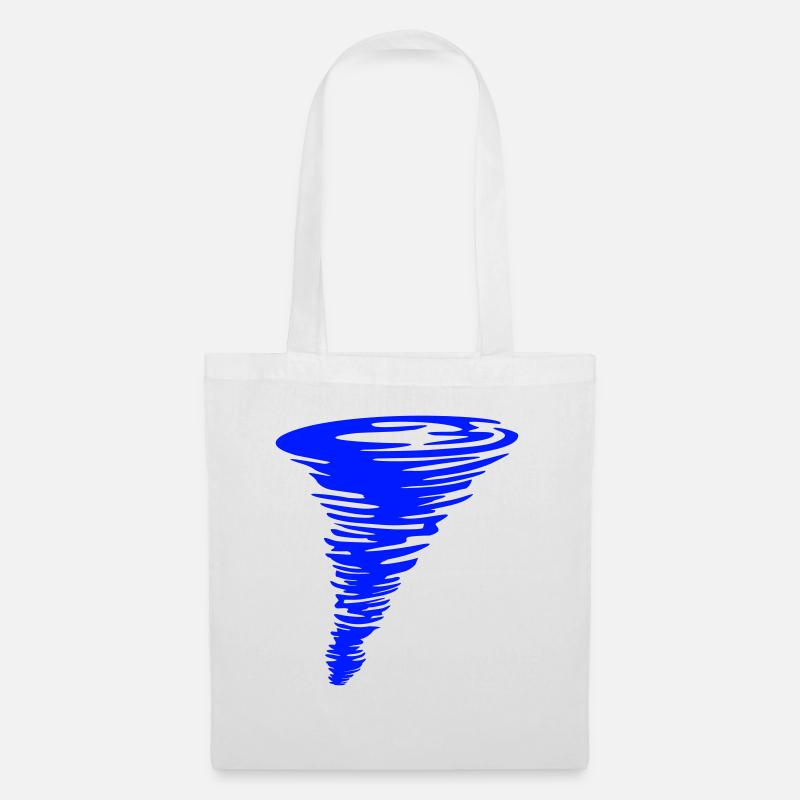 Tornade - Sac en tissu - blanc