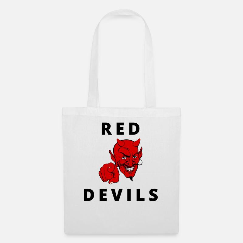 Red devils - Stoffbeutel - Weiß