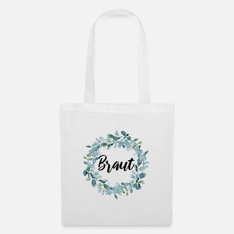 Braut - Junggesellinnenabschied - Stoffbeutel - Weiß