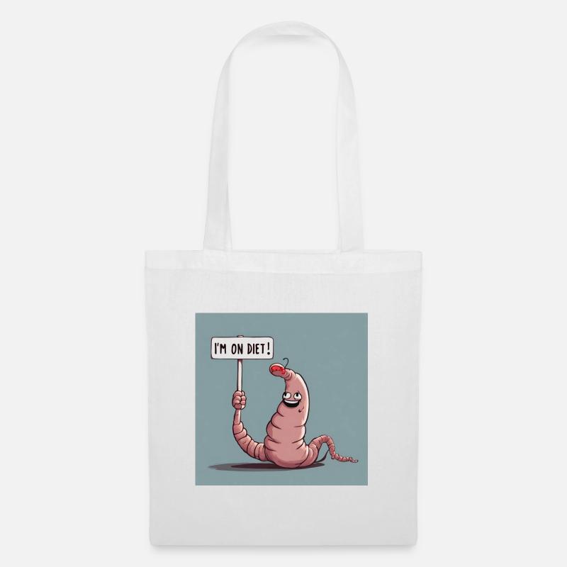 Im on Diet! - Printflow NOW Meme Design - Stoffbeutel - Weiß