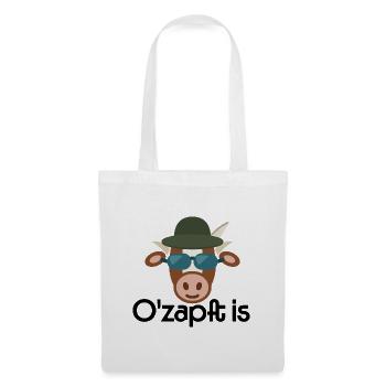 O'zapft is Kuh - Stoffbeutel - Weiß - Vorne
