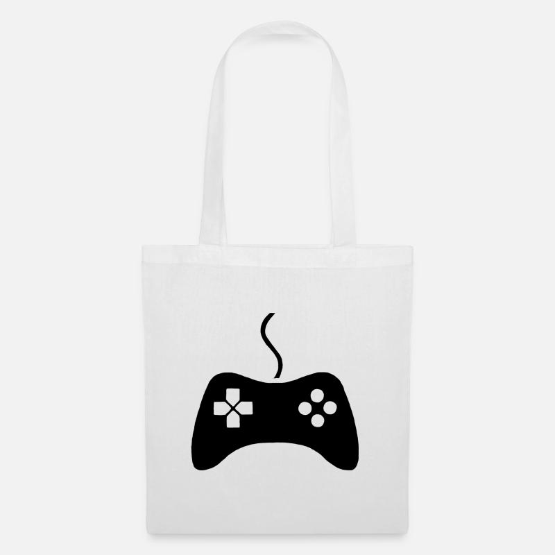 Controller Flat - Stoffbeutel - Weiß