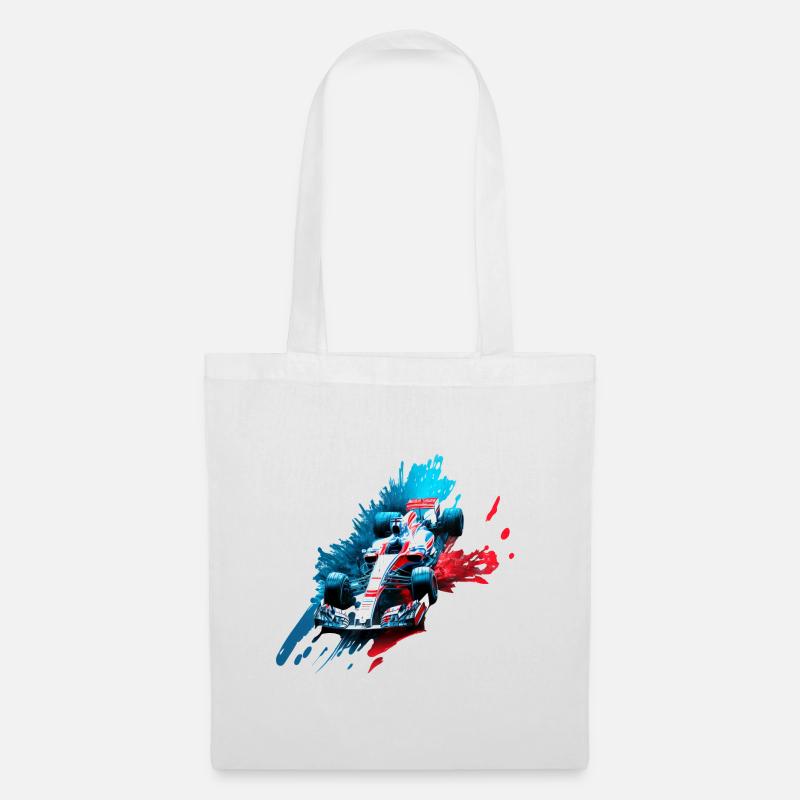 Formula Splash Design - Tote Bag - white