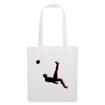 Soccer Overhead Kick Sports - Tote Bag - white - Front