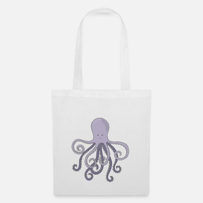 Kraken - Tote Bag - white