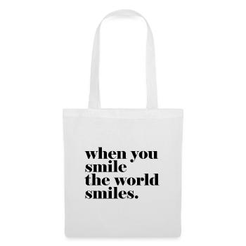 Your smile Our smile - Tote Bag - white - Front