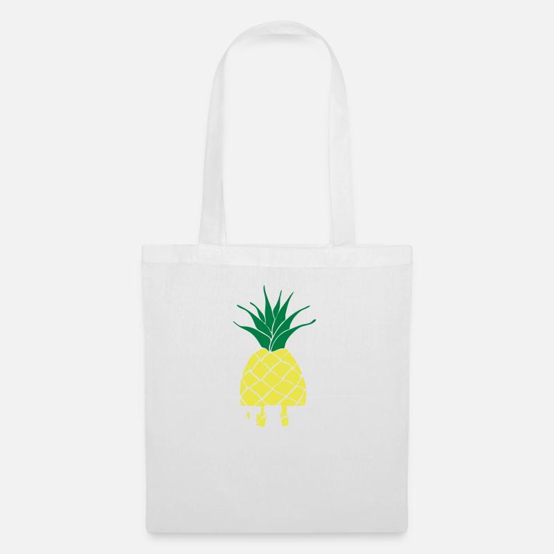 Dies das Ananas 3c - Stoffbeutel - Weiß