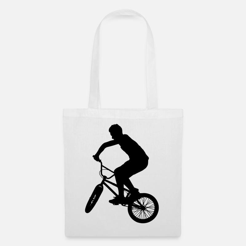 BMX - Stoffbeutel - Weiß