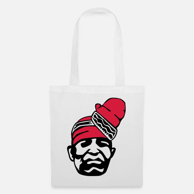 Alifuru Face - Tote Bag - white