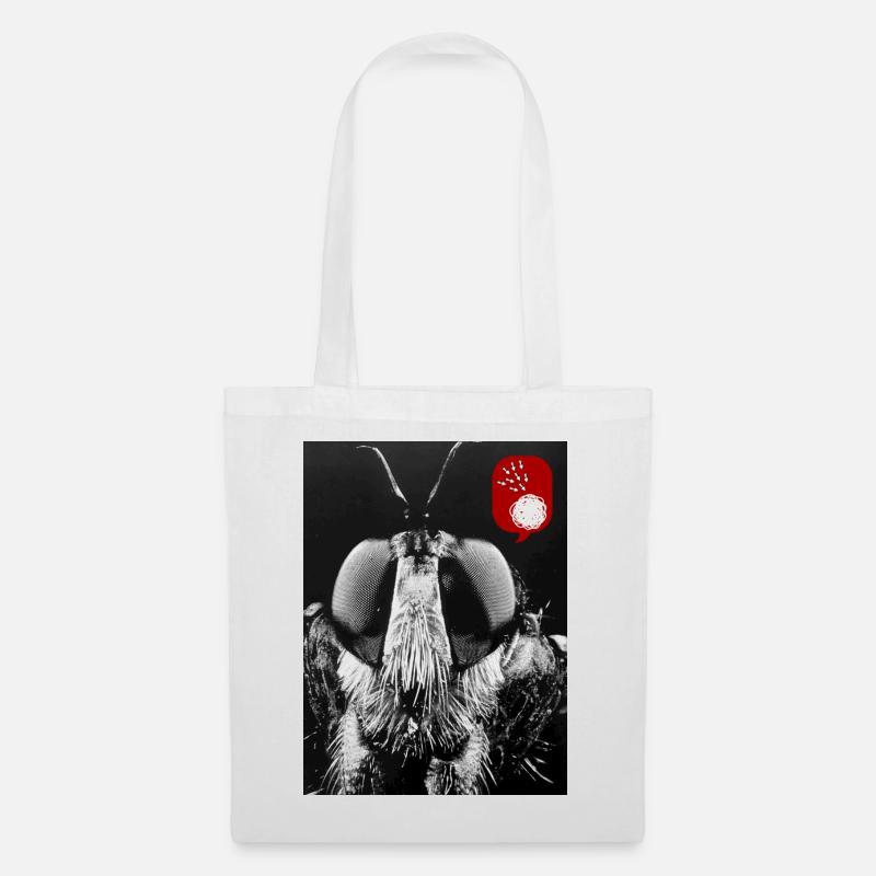 Bug off - Tote Bag - white