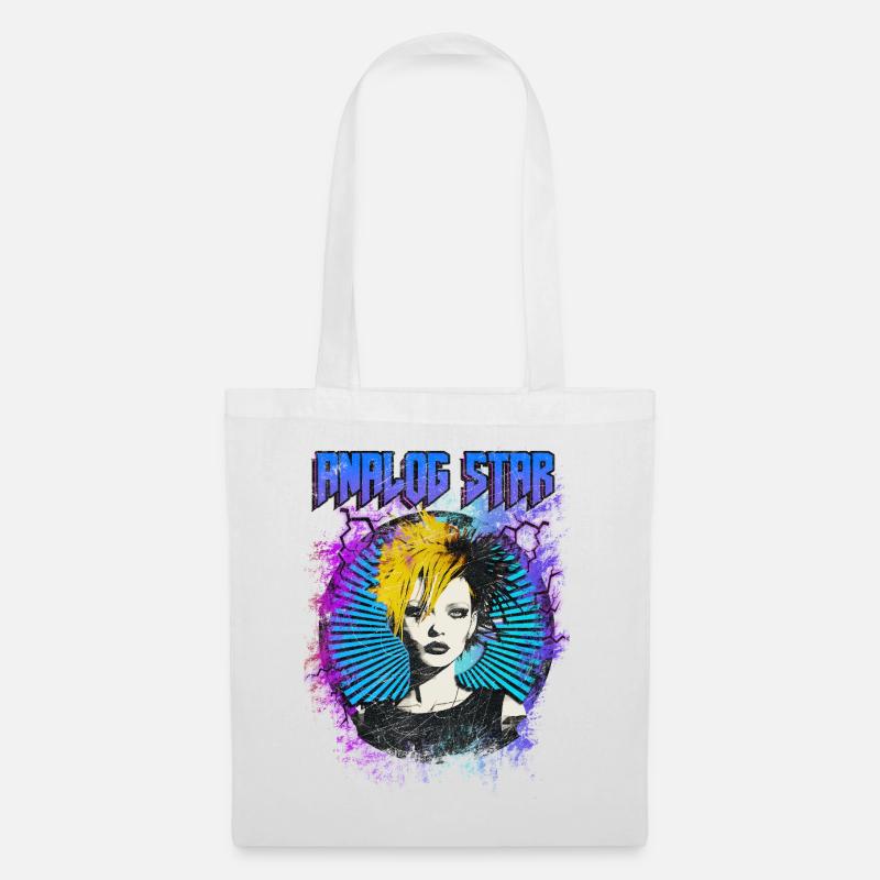 Analog Star - Tote Bag - white