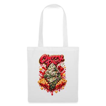 Cherry Pie Graffiti Print - Sac en tissu - blanc - Devant