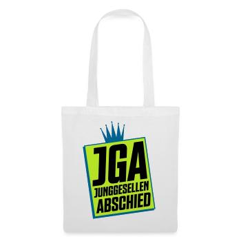 Junggesellenabschied JGA Neon Design - Stoffbeutel - Weiß - Vorne