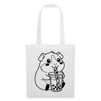 Bubble Tea pour hamster - Sac en tissu - blanc - Devant