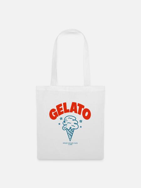 Gelato Italia - Stoffbeutel - Weiß