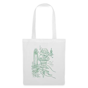 sommer eis - Tote Bag - white - Front