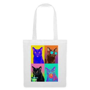Cats Bombay Cat - Sac en tissu - blanc - Devant