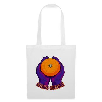Pop Art Citrus Culture Orange - Tote Bag - white - Front