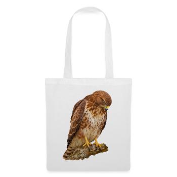 Bussard - Stoffbeutel - Weiß - Vorne
