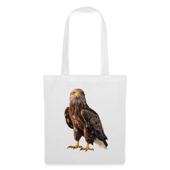 Seeadler Adler Eagle - Stoffbeutel - Weiß - Vorne