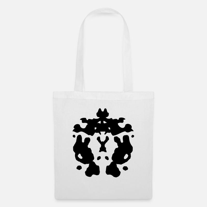 Rorschach - Sac en tissu - blanc