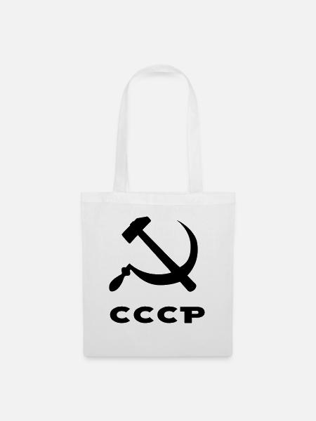 russland symbol - Stoffbeutel - Weiß