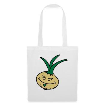 Funny Onion - Stoffbeutel - Weiß - Vorne