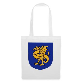 créature fantastique griffon dessin Bornholm - Sac en tissu - blanc - Devant