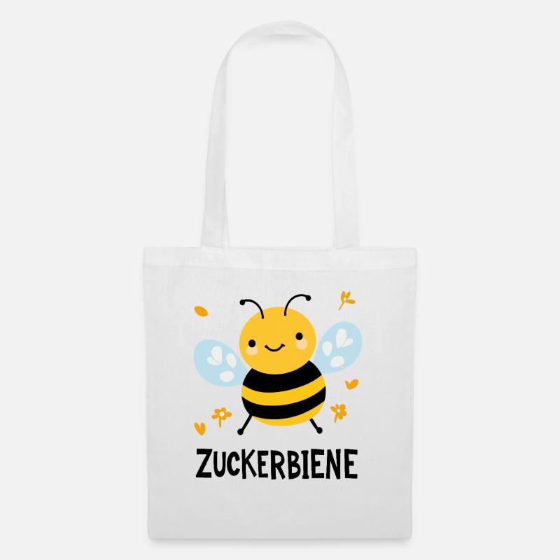 Sugar bee - Tote Bag - white