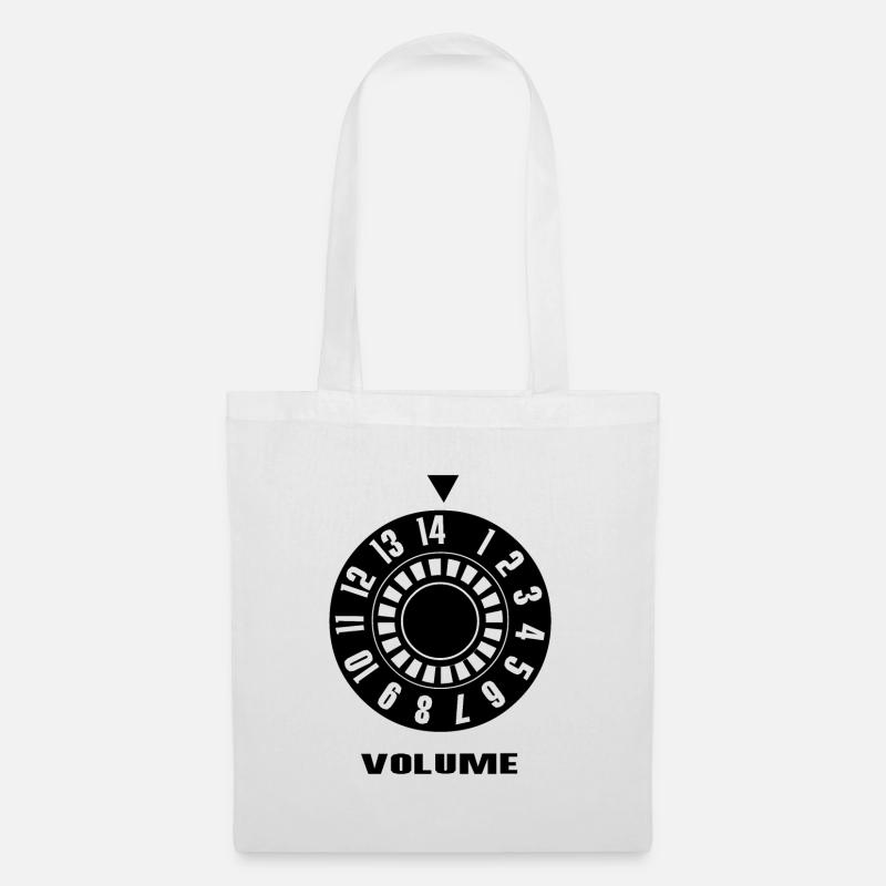 Volume | Volume | Amp | amplifier - Tote Bag - white