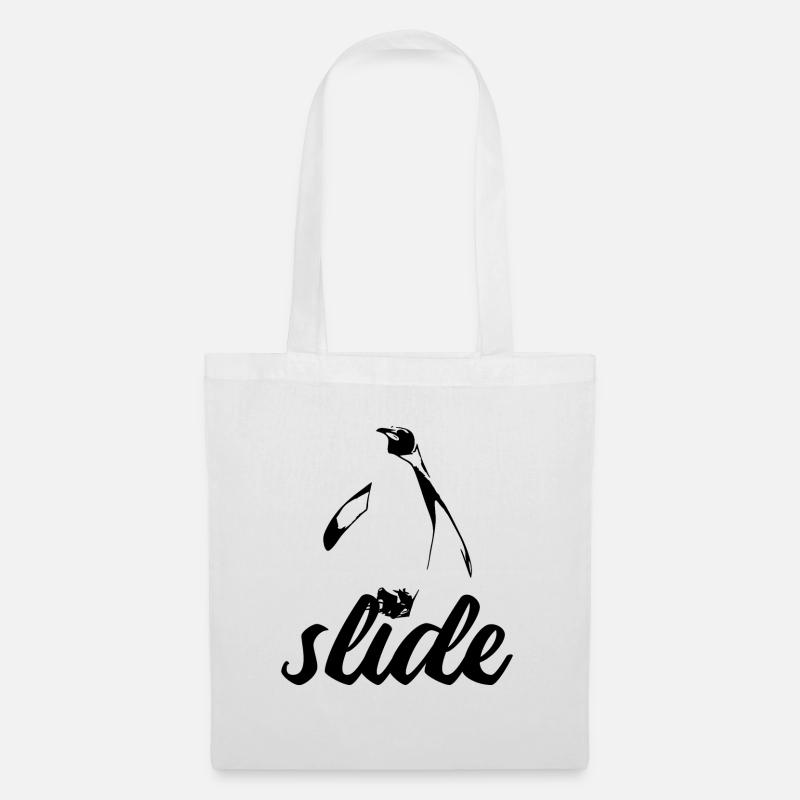 Pinguin - Stoffbeutel - Weiß
