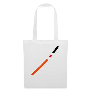 Diagonal Line - VEKTOR Deco - Tote Bag - white - Front