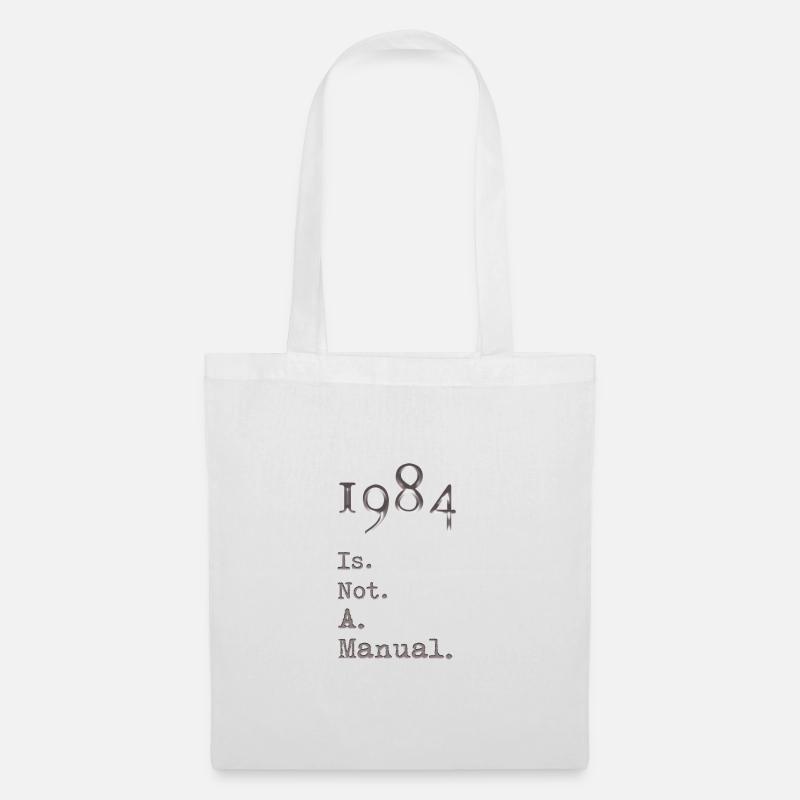 1984 Is. Note. A. Manual. - Tote Bag - white