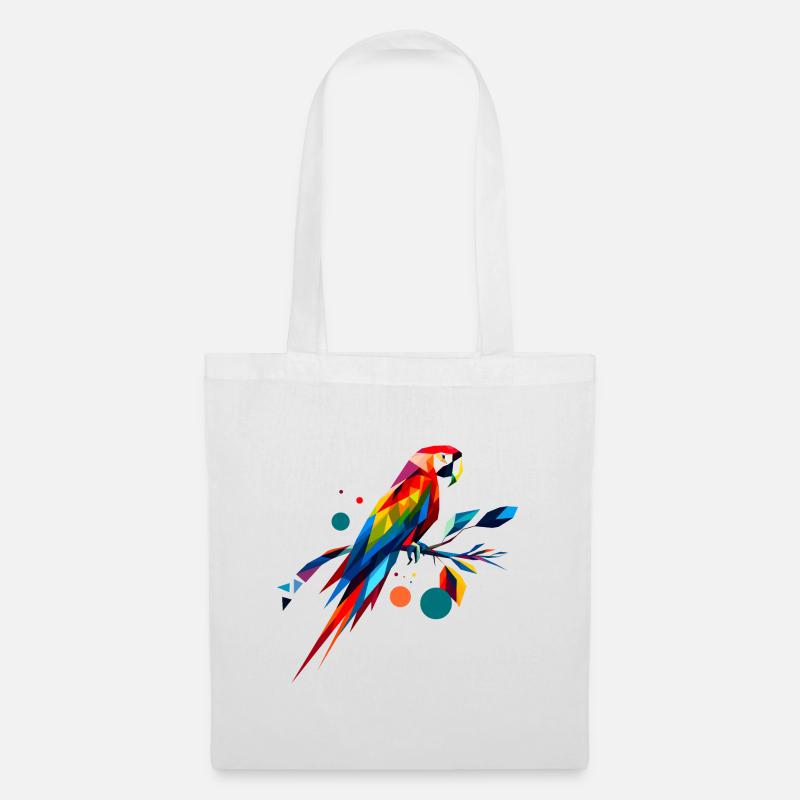 Abstract Macaw - Tote Bag - white