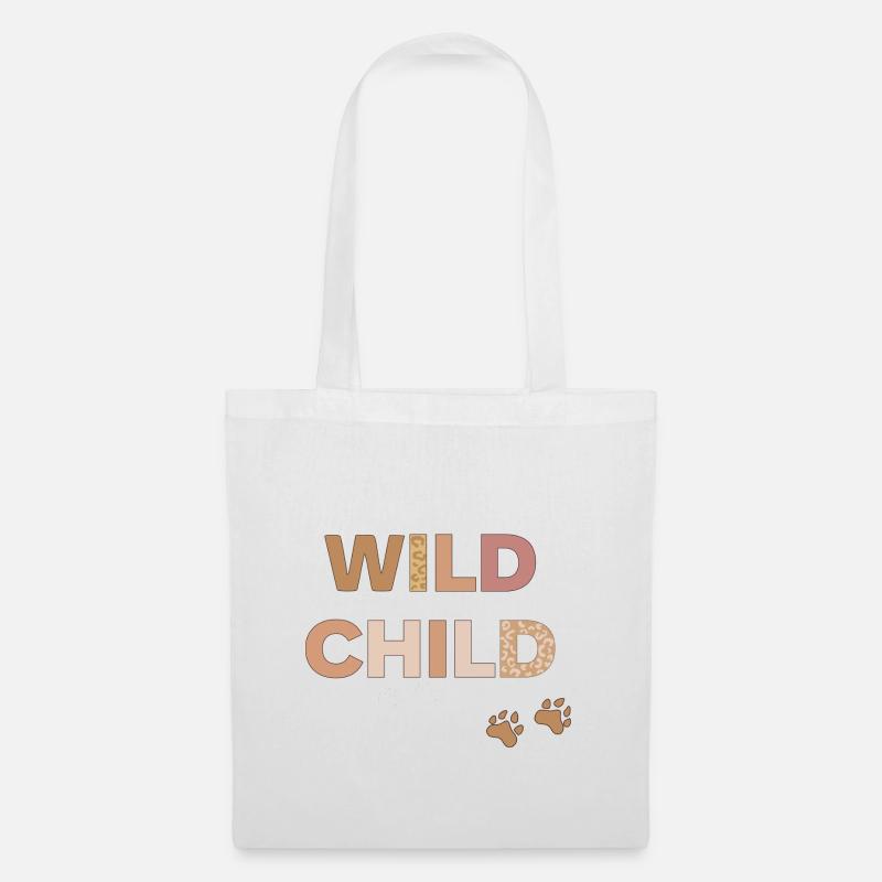 Wild child - Stoffbeutel - Weiß