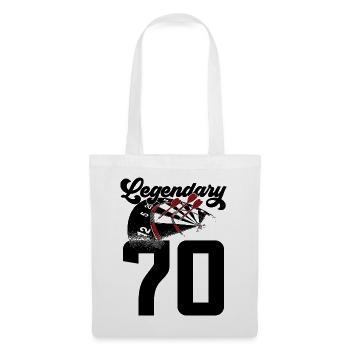 70E ANNIVERSAIRE DART LÉGENDE 1951 - Sac en tissu - blanc - Devant