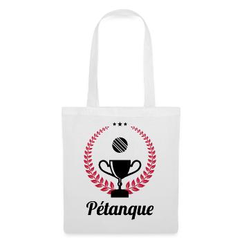 Petanque / Boules / Sport / Game / Pastis - Tote Bag - white - Front