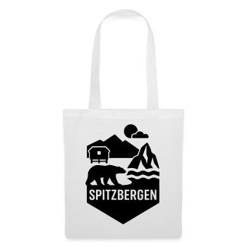 Svalbard Norway Silhouette - Tote Bag - white - Front